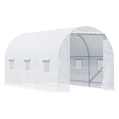 Serre de tunnel de 15 pi x 7 pi x 7 pi Outsunny