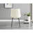 Tierra Sleek Metal and Glass 6 Seat Round Dining Table Set with 6 Luxury Velvet Dining Chairs-1862704708