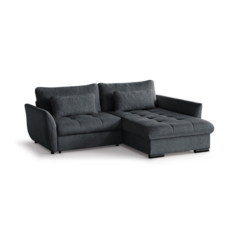 Barbarino 3 Seater Sofa Bed, Right Hand Facing, Anthracite