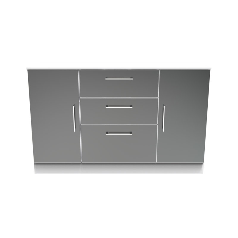 Bluntson 126cm Sideboard, Black