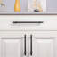 Poignées d'armoire en alliage de zinc Goo-Ki, espacement des trous de 5 po, noir, poignées de tiroir modernes pour armoires de cuisine, meubles-lavabos et placards de salle de bain-112605265-112663341