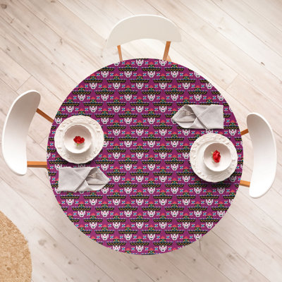 Union Rustic Cinco de Mayo Fitted Diameter Dark Magenta Multicolor 126952