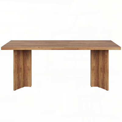 63'' Farmhouse Executive Desk with Thickened Top