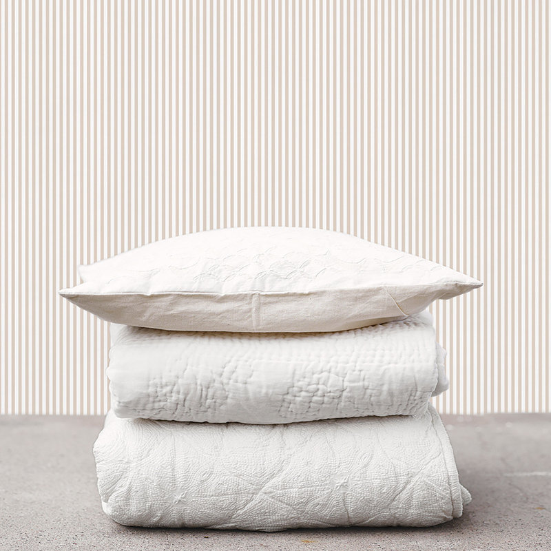 Dristy 10m x 52.8cm Matte Wallpaper Roll, Beige/Off White