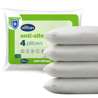 Silentnight Anti Allergy Pillows Medium Support