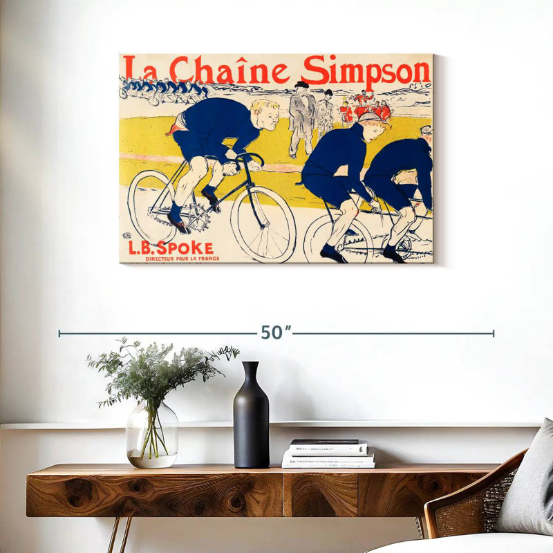 Sireci The Simpson Chain, 24" H x 36" W
