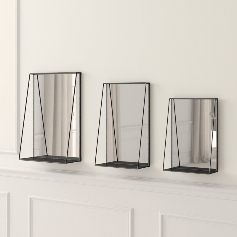 Metal Rectangle Wall Mirror