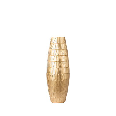 Floor Vase For Living Room Furniture, Luxury Decoration Vase with Gold Finish