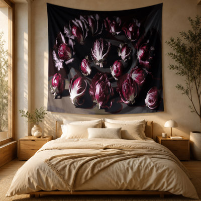 Tapisserie murale légumes Radicchio
