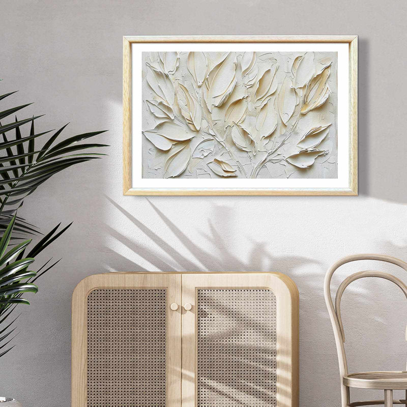 Peinture décorative en panneau de fibres à densité moyenne, 16.5" H x 24.4" W