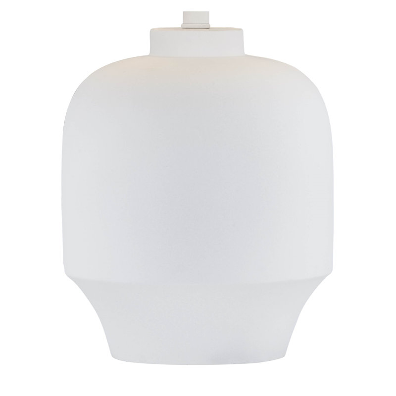 Lampe de table 26,5 po en résine blanche Middleborough