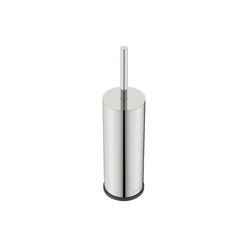 Brosse de toilette + support - poli