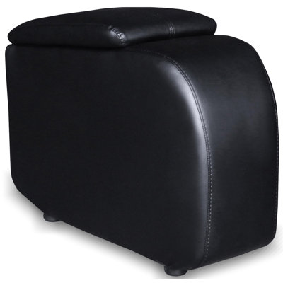 Cyrus Upholstered Home Theater Storage Wedge Console