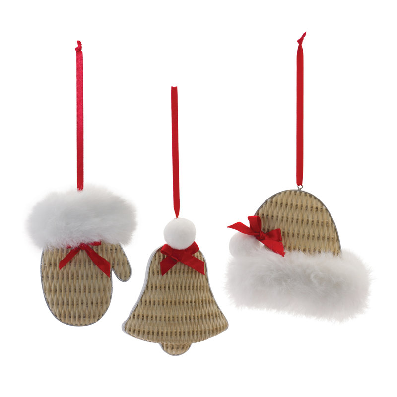 4'' Resin Holiday Shaped Ornament