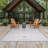 Diana Geometric Gray & Cream Indoor / Outdoor Area Rug 5x7 - ( 5'3'' x 7'3'' )-1955293278