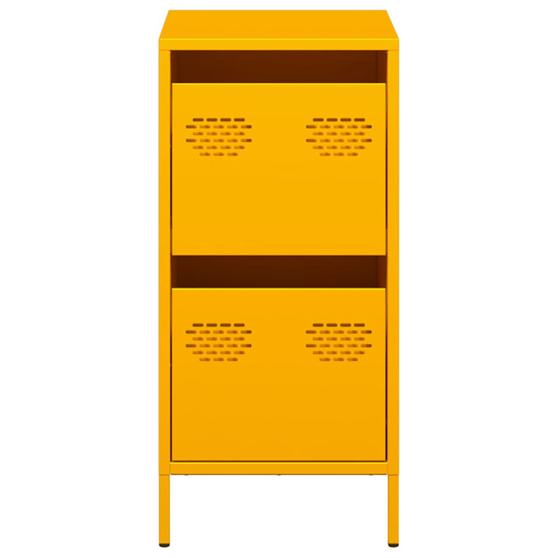 Ameyali End Table, Mustard Yellow