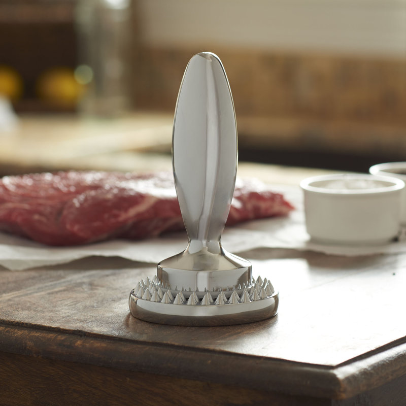 Household Essentials Metal Manual Meat Tenderizer