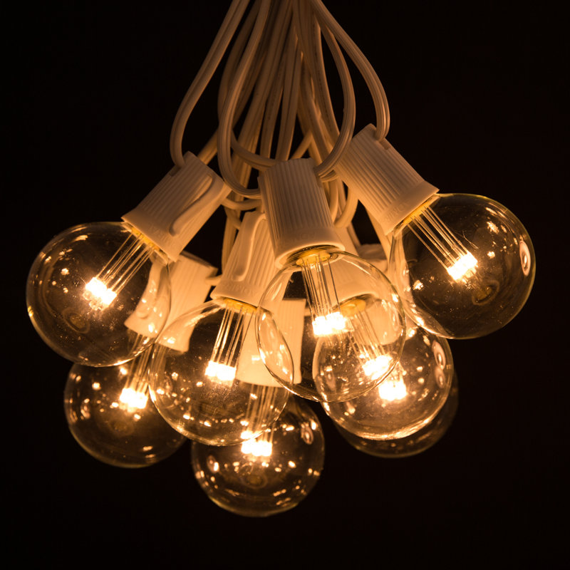 50' Outdoor LED  50 - Bulb Globe String Light