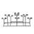 9'' H Metal Tabletop Candelabra