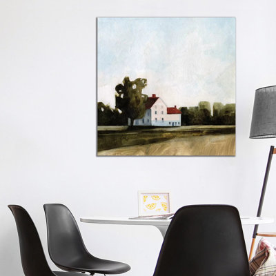 Quiet Farmhouse I 1 Piece Wrapped Canvas Wall Art