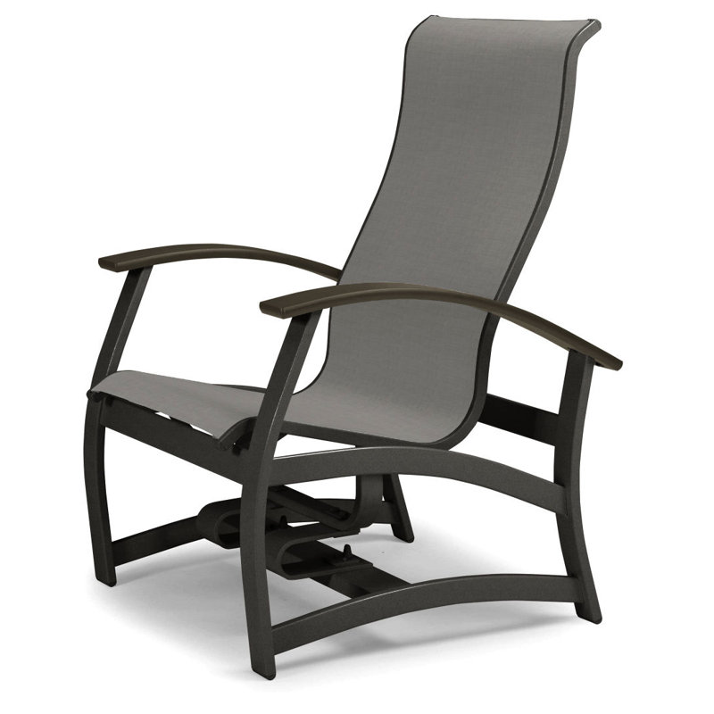 Belle Isle Outdoor Swivel Lounge Chair, Beachwood P40, Textured Graphite, Alloy Sunbrella®