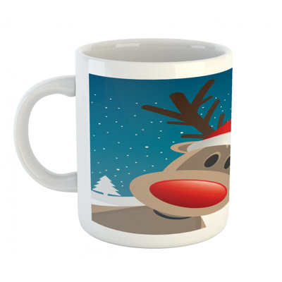Grande tasse à café rudolph