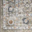 Tapis oriental gris tissé à la machine 8 pi x 10 pi