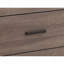 Table de chevet 2 tiroirs en panneau de fibres à densité moyenne