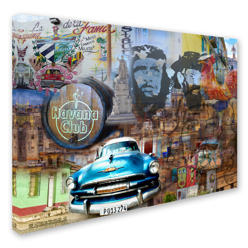 Arbolente «Havana Club II», reproduction d'impression sur toile tendue, H 14 po x l 19 po x P 2 po