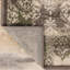Tapis d'intérieur brun à motif cachemire Adowlfe-570447635