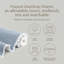 over&back Woven Frayed Chambray Table Runner-101293210-101293211