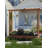 Wooden Elevated Garden Planter With Trellis-2005051797