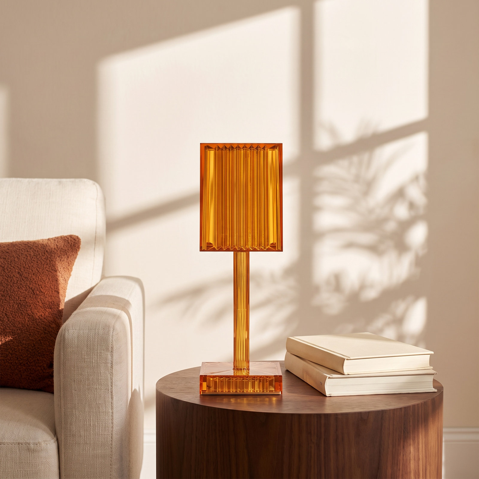 Vondom Gatsby Square Table Lamp, Amber