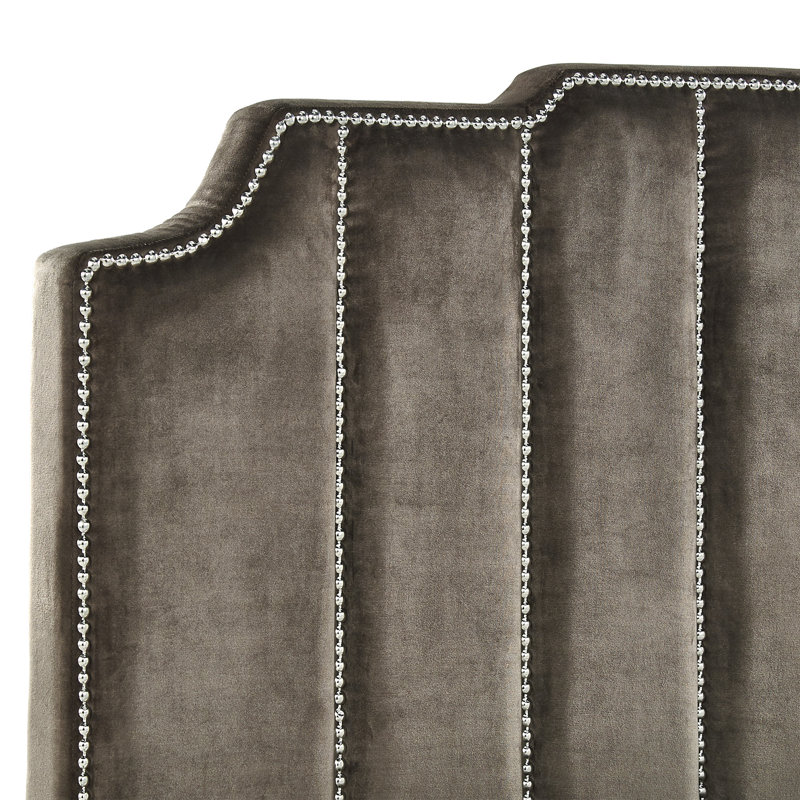 Pont Upholstered Headboard, Brown, Full
