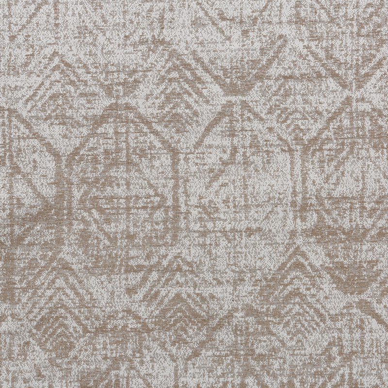 Distressed Global Blackout Lined Grommet Curtain Panel, Camel, 50" W x 84" L