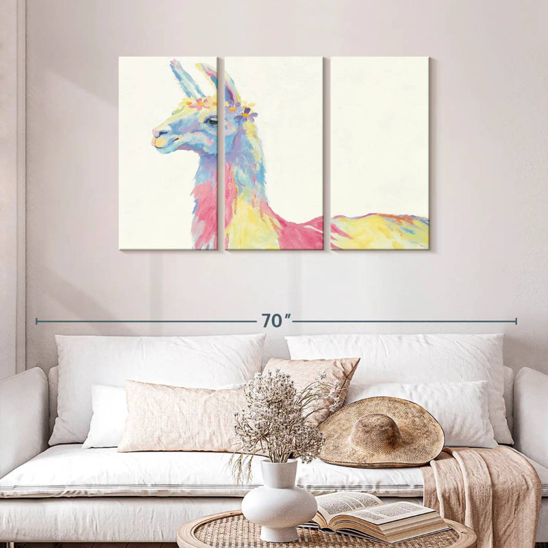 Bramph Ophelia avec des fleurs, H 28 po x l 45 po