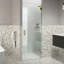 Albedo 30 in. x 78 in. Fully Frameless Hinge Shower Door-1615591124