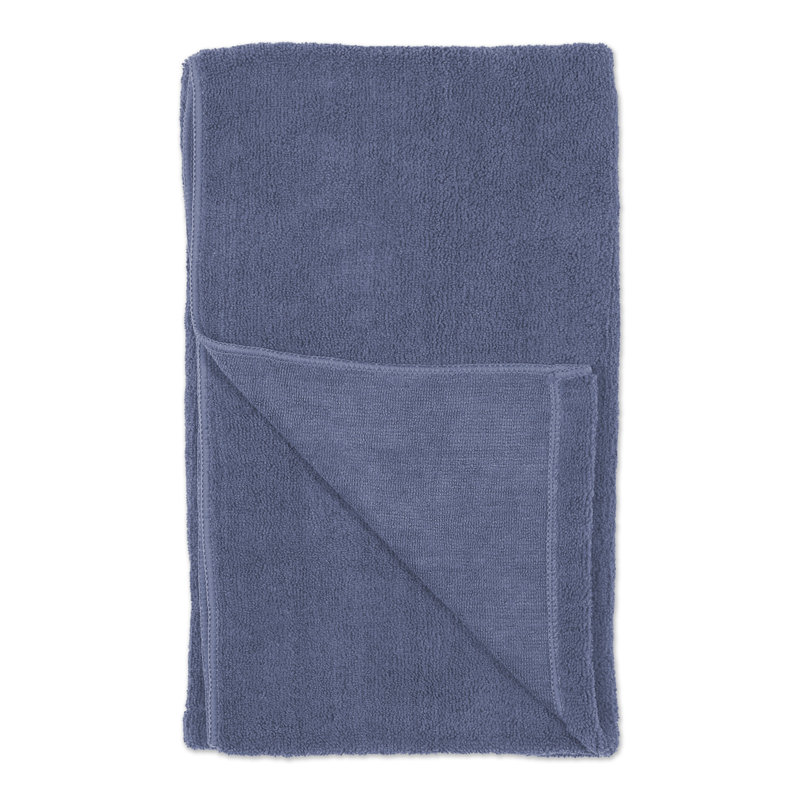 Serviette de bain Hockett, Bleu délavé