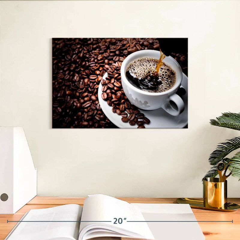 Café noir chaud Yarlin, H 8 po x l 12 po