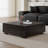 Italian minimalist square coffee table