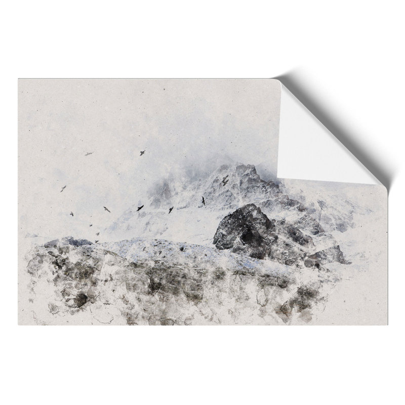 A Flock Of Birds - No Frame Print, 30cm H x 42cm W x 0.1cm D