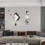 Horloge murale moderne Art déco - Silencieux