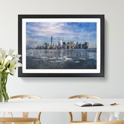 New York Skyline Vol.7 - Picture Frame Graphic Art
