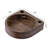 Coffee Bar Solid Wood Tabletop Cup Holder
