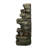 Fiber and Resin Fountain Slate Stone Fountain with LED Light
