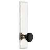 Grandeur Carré Tall Plate Privacy with Lyon Door Knob