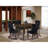 EA7B3336CC3F49469B4CA3BEC3AF66B7 5 Piece Dining Set Consists of a Rectangle Wooden Table with Removable leaf and 4 Upholstered Chairs, Mahogany-123099969-123099970