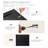Wood Headboard For Queen Size Bed, 64.4" Wide Black Oak, Modern Wall Mounted, Wingback Fluted Panel, Elegant Real Texture, Contemporary 3d Crafted Design, Strong And Quick To Assemble Oak Headboard,-1507485032-1507485033