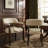 Wexford Collection Set of 2 Mid-Century Modern Upholstered Dining Chairs, Faux Leather Wood Accent Chairs with Arms and Casters for Dining Room, Kitchen or Office-10272574-49655570