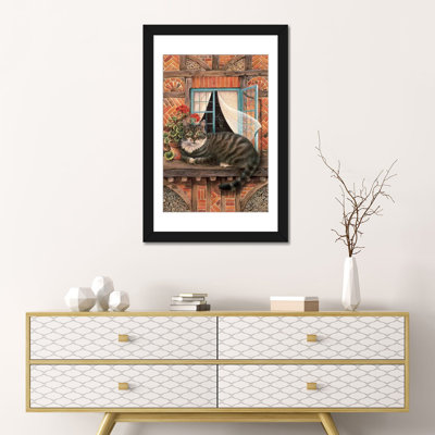 «Malteazer at the Window», impression sur toile